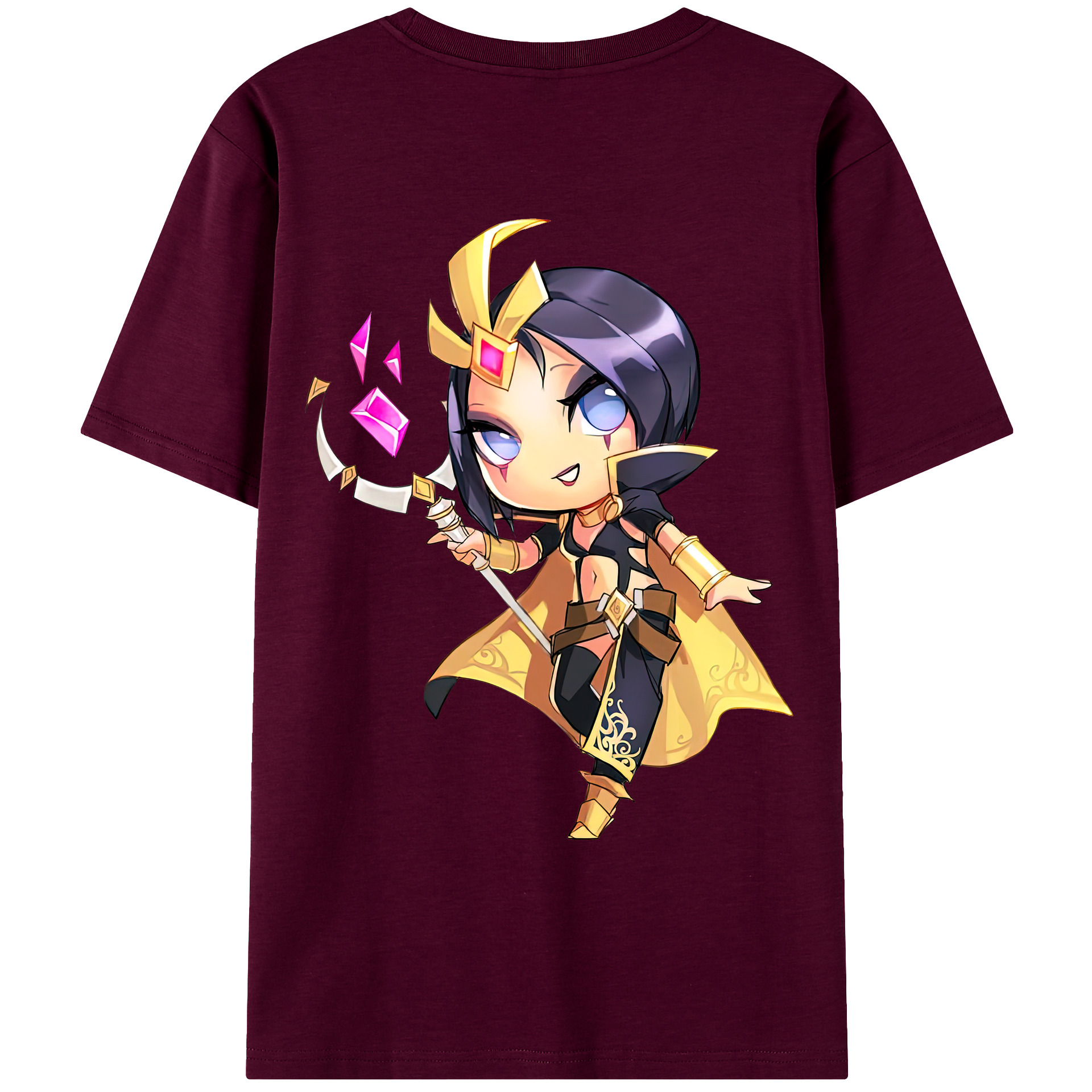 リーグ・オブ・レジェンド League of Legends LOL レディース半袖Tシャツ(バックプリント)